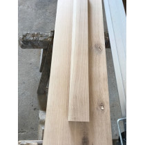 Leiste, Kantholz, Verbindungsleiste, Eiche, unbehandelt, 30x60mm, 100 cm lang 
